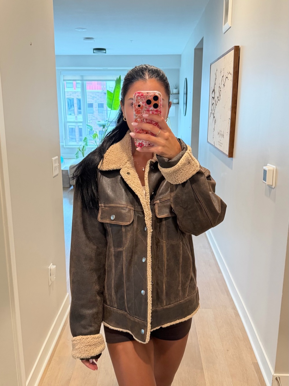 Scully Genuine Leather Sherpa Jacket 🤎